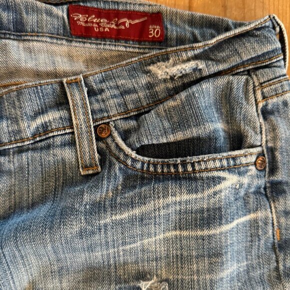 Vintage Blue 2 by Antik Denim Jeans 30 Made in USA Flare - Picture 10 of 11